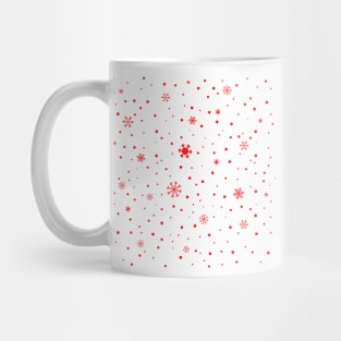 Christmas Snowflakes All Over Mug